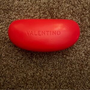 Valentino Red Sunglasses Case